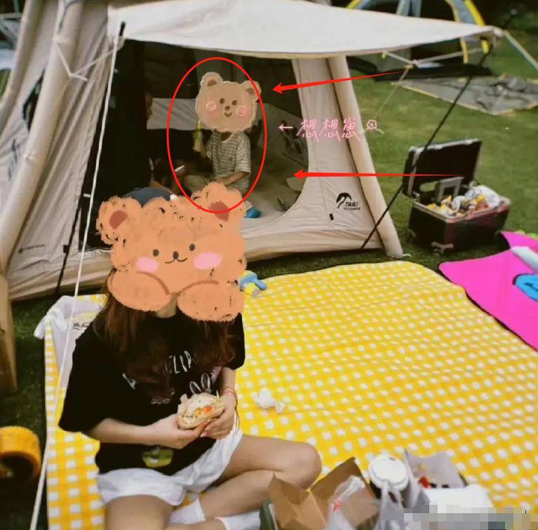 想想坐行李箱不要太萌母子俩露营超惬意澳门新葡京网站赵丽颖带娃游上海5岁(图15)